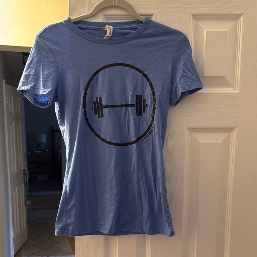Blue Graphic Women's Top